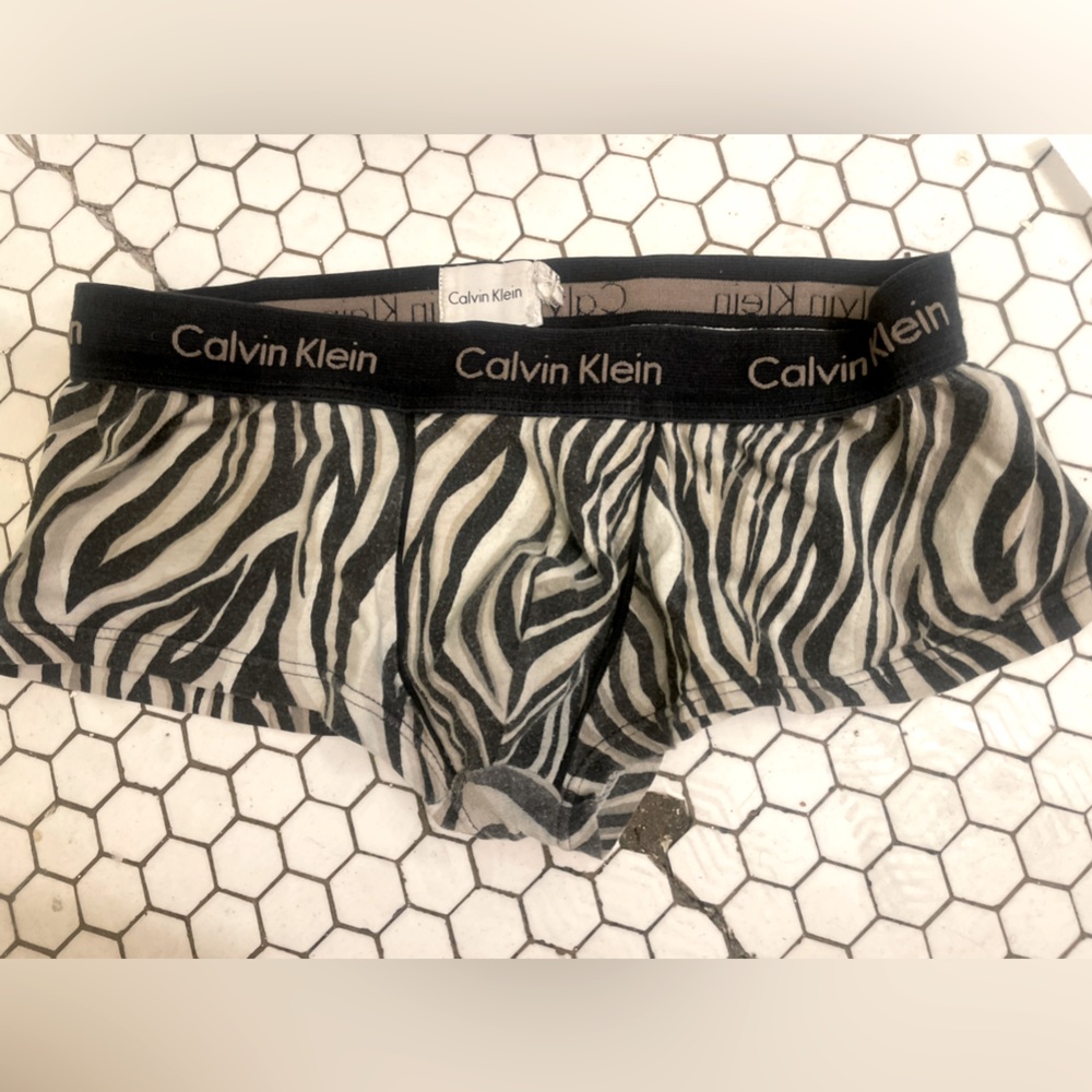 Calvin Klein Zebra boxer briefs